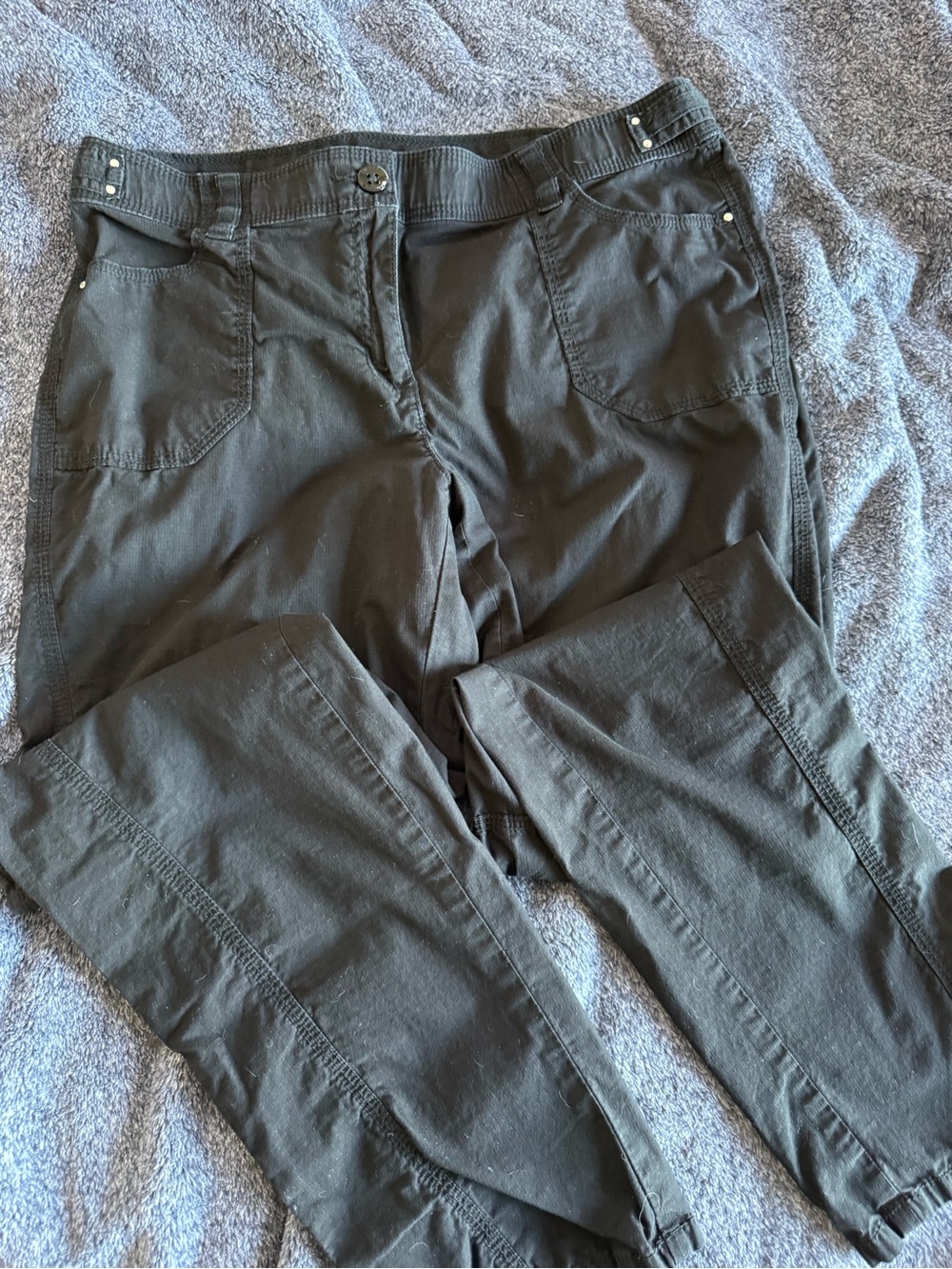 Women’s Chico’s Black Chinos - Straight Leg
